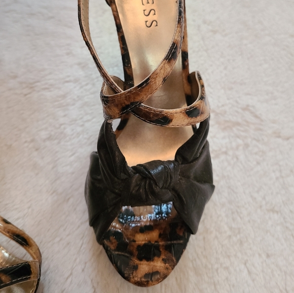 Guess Cheetah Print Heels - Picture 2 of 4